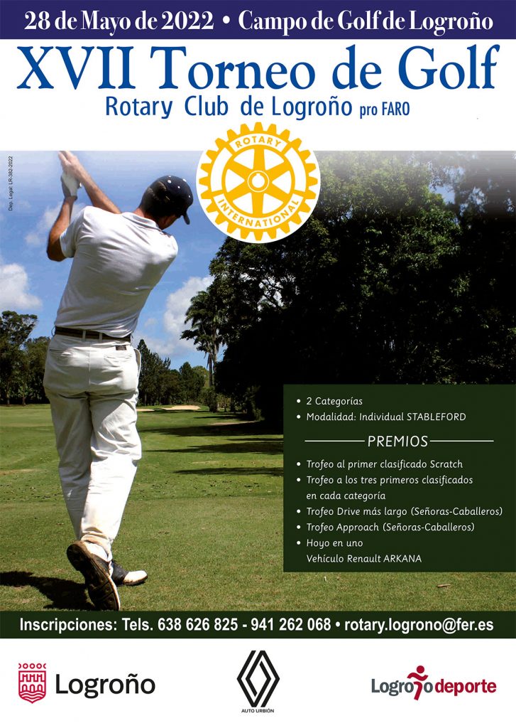 XVII Torneo de Golf Rotary Club Logroño